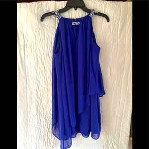Royal Blue Cocktail Dress